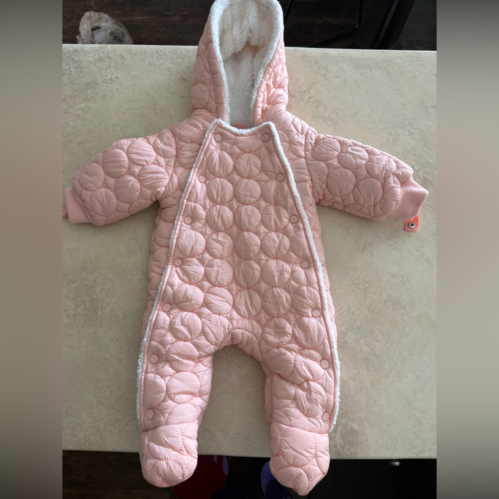 Urban Republic Pink Quilted Kids Footie
